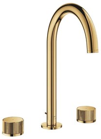 Grohe Atrio private collection wastafelkraan - L-size - 3gats - opbouw - cool sunrise 20595GL0