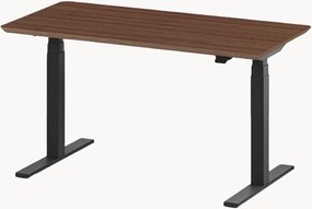 Handgemaakte zit-sta bureau Pro met houten blad & in hoogte verstelbaar