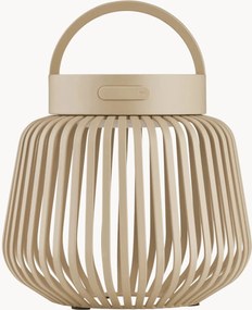 Draagbare outdoor LED-tafellamp Lito, H 12 cm