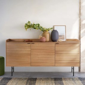 3-deurs dressoir in eikenfineer, Volga