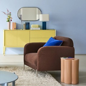 Matte fluwelen fauteuil, PABLO
