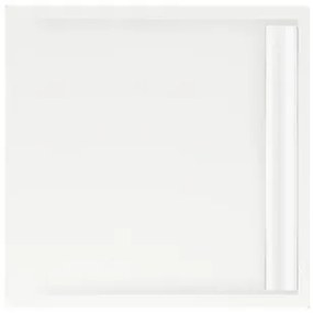 Xenz Easy Tray douchevloer - 90x90x5cm - acryl - zonder gootcover - wit 6944-01