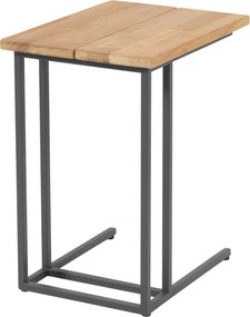 Solido bijzettafel 42 x 35 cm  teak (H 50 cm.) 4 Seasons Outdoor