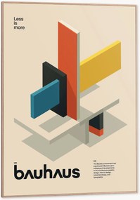 Ingelijste digitale print Bauhaus