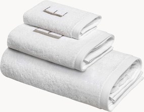 Katoenen handdoekenset Monogram van A tot Z, 3-delig