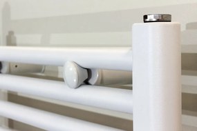 Sanigoods Base handdoek radiator 120x60 616 watt MO aansluiting mat wit