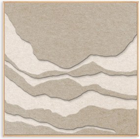 Ingelijste akoestische wandkunst Tonefield 2
