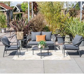 Garden Impressions Charly loungeset 5-delig - grijs