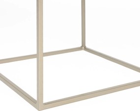 Zuiver Stray Bijzettafel Marmer Natuursteen - 35 X 35cm.