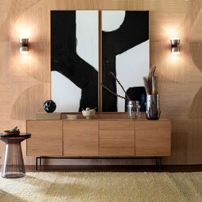 Eiken fineer dressoir, Oreko