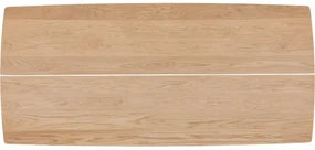 Goossens Excellent Eettafel Floyd, Semi rechthoekig 260 x 100 cm met split