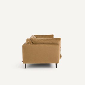 Compacte bank in linnen fluweel, BOTERO