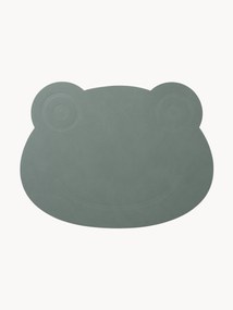 Leren placemat Frog