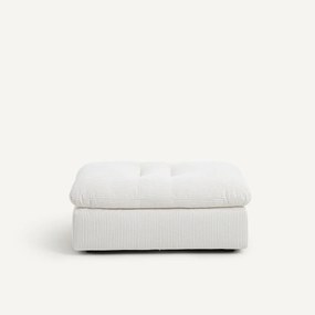 Modulaire voetensteun in geribd polyester, Giuliano