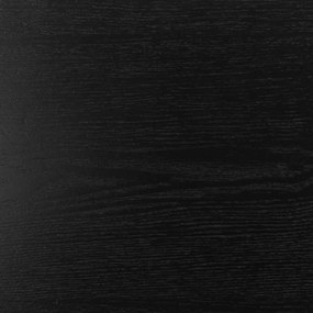 Compact Bureau Zwart Met Opbergruimte - 110 X 50cm.
