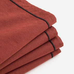 Servetten linnen/gewassen katoen Métis Bourdon