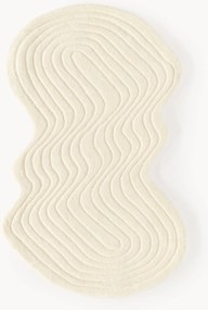 Handgetuft wollen vloerkleed Aliza in organische vorm