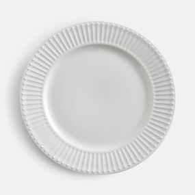 Set van 6 platte borden in porselein, Jewely
