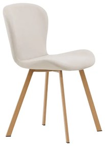 Jörn Eetkamerstoel Margareta - Beige - Linnen - Jörn