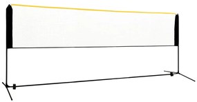 vidaXL Badmintonnet verstelbaar 400x103x94-158 cm metaal