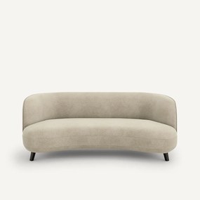 3-zitsbank in linnen fluweel, Rosebury, ontwerp door Emmanuel Gallina