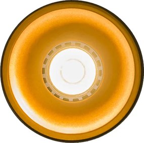 Smart spot zwart met goud incl. wifi GU10 lichtbron - Deep