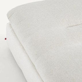 Modulaire voetensteun in linnen fluweel, GIULIANO