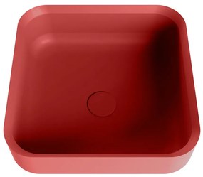 Mondiaz Binx Solid Surface waskom 36x36cm fire