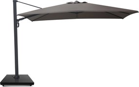 Zweefparasol 2.6x3.5m Desert (excl. voet) Grijs-antraciet Camello Luna