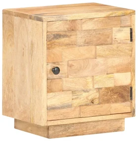 vidaXL Nachtkastje 40x30x45 cm massief mangohout