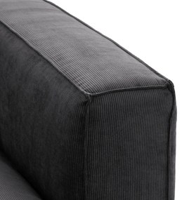 Omvormbare longchair geribd fluweel, Seven