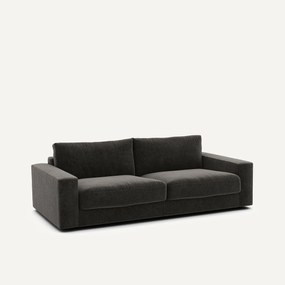 Slaapbank in chenille fluweel, Skander