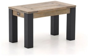 Picknickbank ROUGH  | Teakhout | 1 persoon | Tuinbank Grijs/Old Teak Greywash | 75cm | Kees Smit Tuinmeubelen