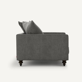 Fauteuil viscose/polyester, Lazare