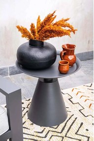 Garden Impressions Tepa bijzettafel Ø50xH48 cm - donker grijs