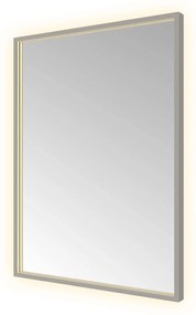 Hotbath &More Square rechthoekige spiegel 60x80cm geborsteld gunmetal PVD