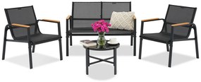 Moreno Garden Point tuinset zwart