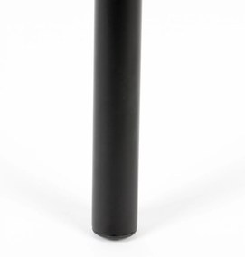 Zuiver Jort Retro Stoel Met Rotan Zwart