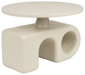 Zuiver Hermit Organische Salontafel Beige - 58 X 58cm.