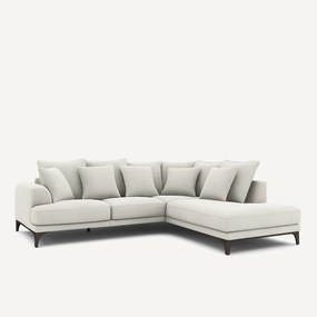 Fluwelen linnen hoekbank, ARMENTO