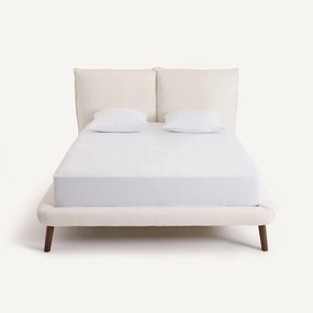 Bed, bouclé, Aurore design E. Gallina