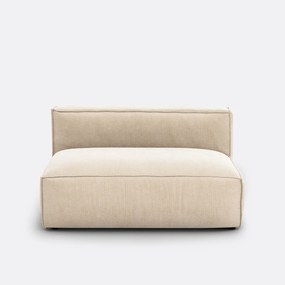 Bankelement voor modulaire bank, vintage ribfluweel, Seven