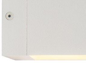 Moderne wandlamp wit met lichteffect - Transfer Design, Industriele / Industrie / Industrial, Modern G9 vierkant Binnenverlichting Lamp