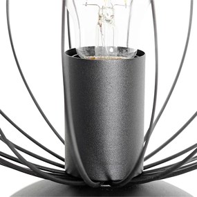 Industriële tafellamp zwart - Margarita Design E27 rond Binnenverlichting Lamp