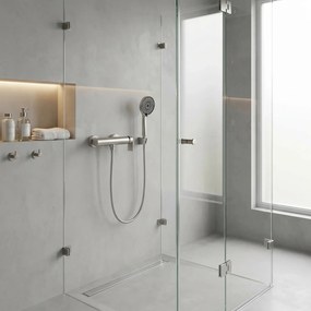 Douchekraan Rea Hunter Brushed Nickel