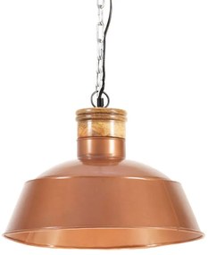 vidaXL Hanglamp industrieel E27 42 cm koperkleurig