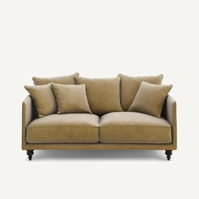 3-zits compacte fluwelen zetel, Lazare