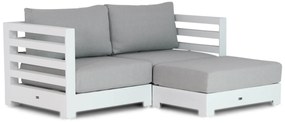 Chaise Loungeset 2 personen Aluminium Wit Santika Furniture Santika Phantom