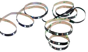 Dimbare LED strip wit 5 meter RGB 15W 950 lm 3000K Design rond