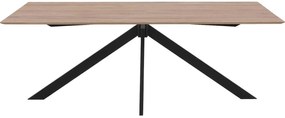 Goossens Excellent Eettafel Ferris Piramide Poot, Rechthoekig 200 x 100 cm